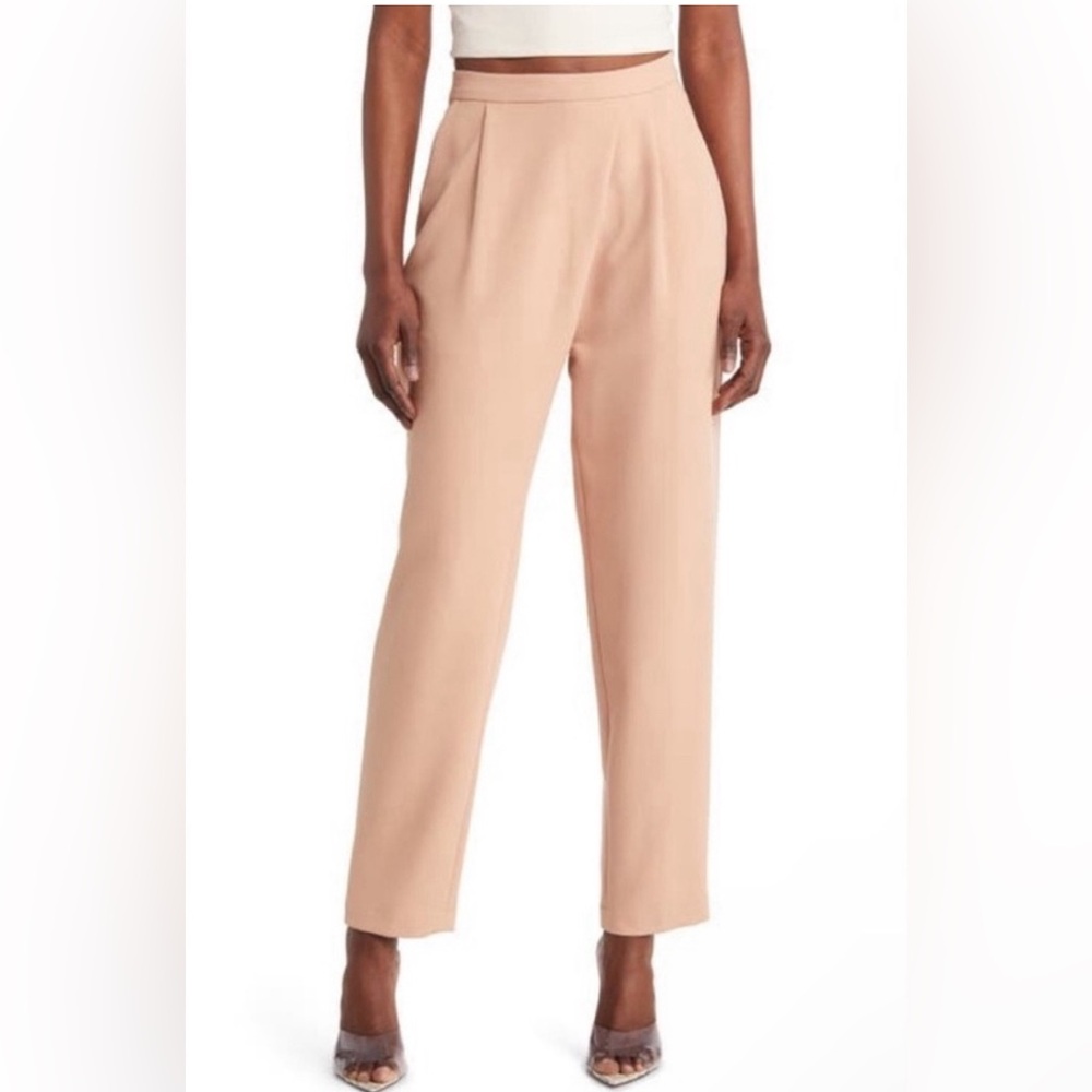 NWT Open Edit Light Tan Trousers Size Large